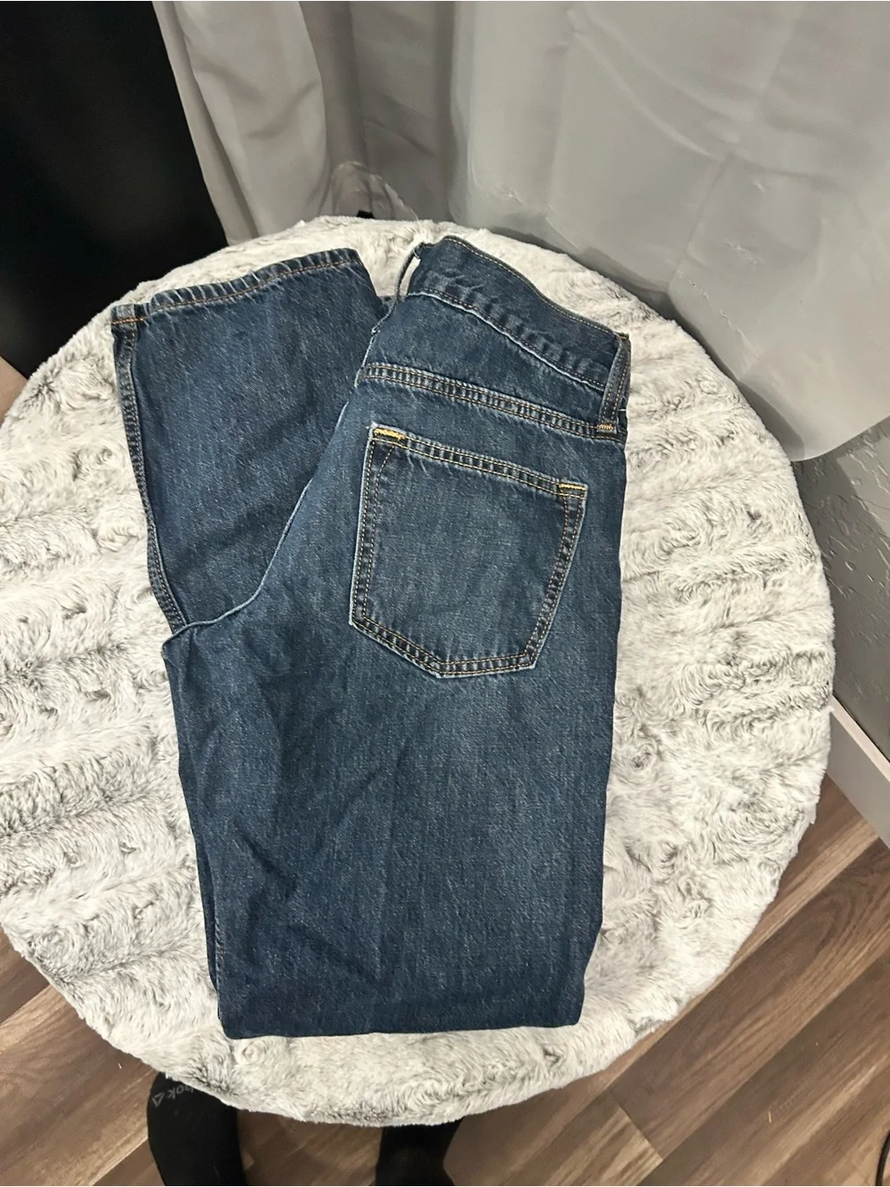 Old Navy Men’s Relaxed Jeans - Dark Blue Denim